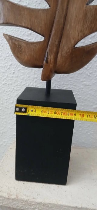 Figura decorativa de madera