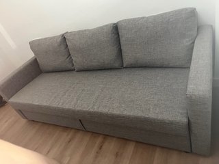 Sofá Cama Ikea 3 Plazas Gris