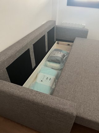 Sofá Cama Ikea 3 Plazas Gris
