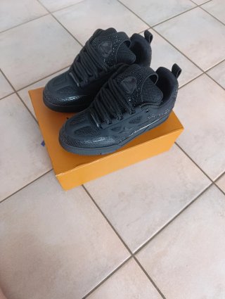 Louis Vuitton Skate Crystal Nere Taglia 43