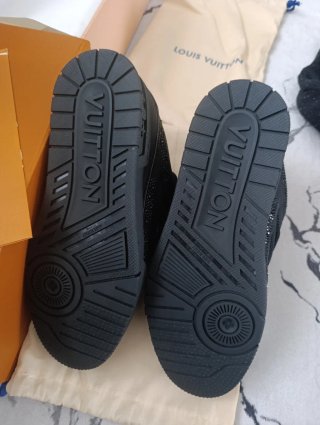 Louis Vuitton Skate Crystal Nere Taglia 43
