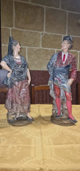 Figura decorativa traje torero