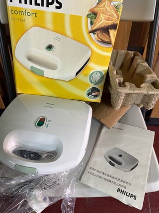 Sandwichera Philips Comfort HD2384 nueva