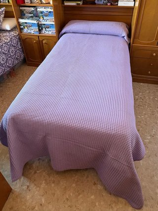 Colcha nueva cama 90