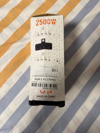Adaptador de enchufe múltiple 2500W