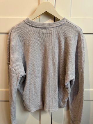 Jersey Lefties Canalé Gris Talla S