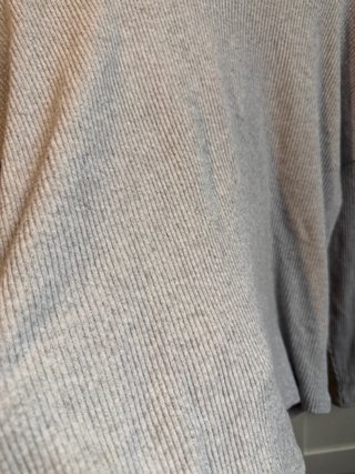 Jersey Lefties Canalé Gris Talla S