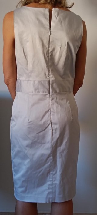 Vestido fiesta plateado Talla 42