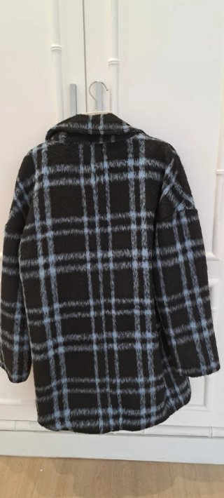 Chaquetón cuadros Lefties Talla S