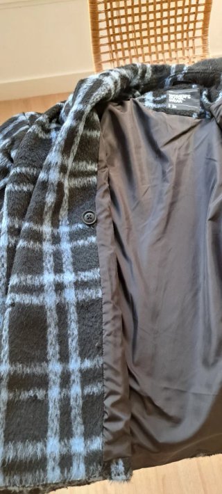Chaquetón cuadros Lefties Talla S