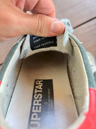 Golden Goose Superstar Verde/Blanco 40-41