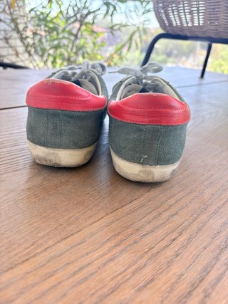 Golden Goose Superstar Verde/Blanco 40-41