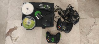 Consola Xbox + Mando + Juegos + Mando a distancia