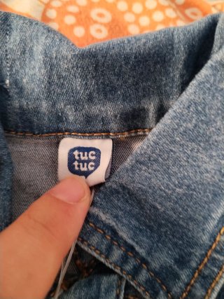 Chaqueta vaquera bebé 3 meses
