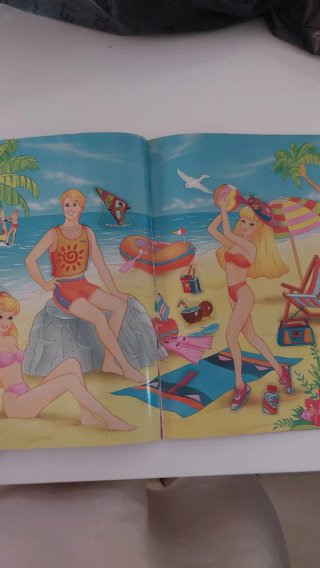 Álbum de Cromos Barbie Style Panini Incompleto