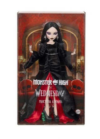 Monster High x Wednesday Morticia Addams Doll