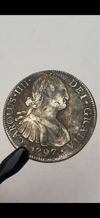 8 Reales 1797 (MBC-) México Carlos IIII