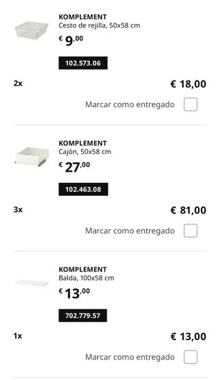 URGE VENTA. Accesorios armario Pax Ikea Como nuevo