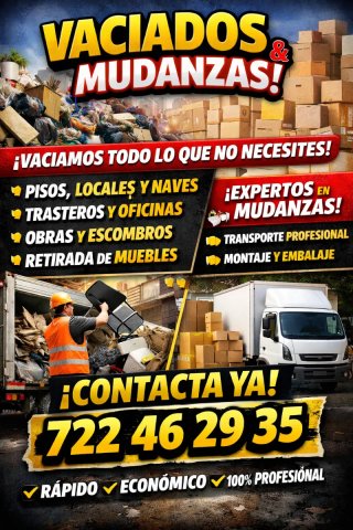 VACIADOS Y MUDANZAS
