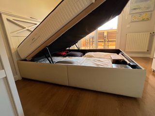 Cama Canapé Polipiel 150x190cm Beige