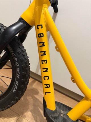 Bicicleta Infantil Commencal 12” Amarilla