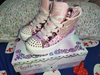 Zapatillas Skechers Twinkle Toes Niña Talla 28.5