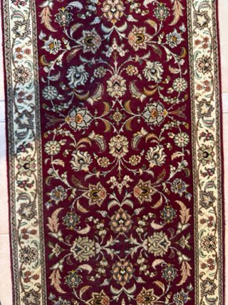 Alfombra Tabriz-Irán 2,90 x 0,83 m Lana