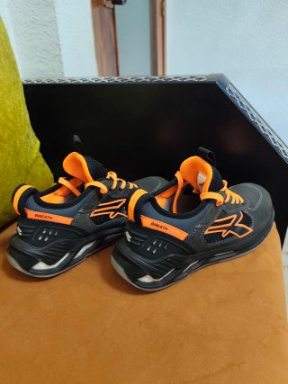Zapatos U-Power Talla 45 Gris Naranja