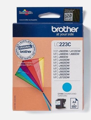 CARTUCCIA INCHIOSTRO CIANO BROTHER nuova