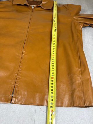 Giacca Gianni Versace Pelle Marrone L