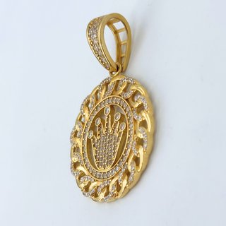 Colgante de Oro 18k - (750), 7.76gr, Corona Rolex