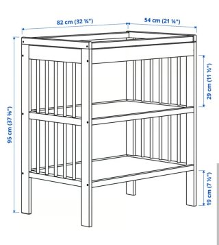 Cambiador Bebé Ikea Gulliver