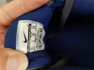 Nike MD Runner II talla 45/10 gris/azul
