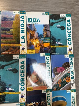 Lote 15 Guías de Viaje Anaya Touring Guía Viva⁠