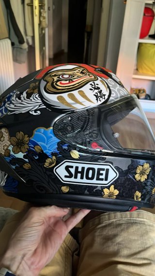 Casco Shoei X-Spirit Pro Márquez Motegi. Talla L