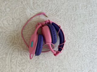 Auriculares Rosas y Morados