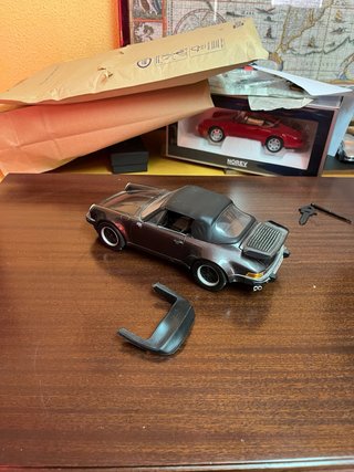 Porsche 911 Turbo Cabrio Norev 1/18