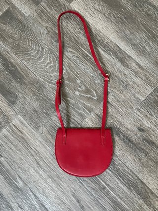 Bolso bandolera rojo Zara