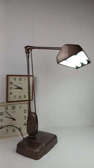 Lampada Americana industriale Dazor anni 50