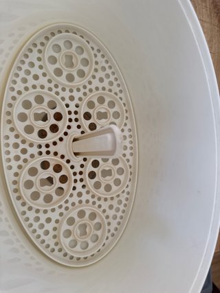 Esterilizador de biberones blanco
