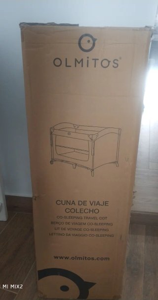 Cuna de viaje plegable colecho parque infantil