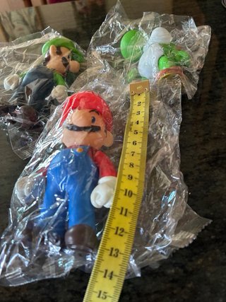 Figuras Super Mario Bros (3 uds)