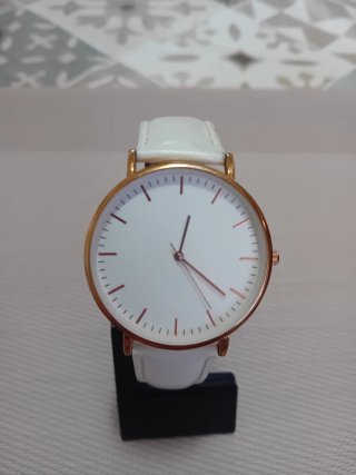 Orologio H&M donna bianco e oro