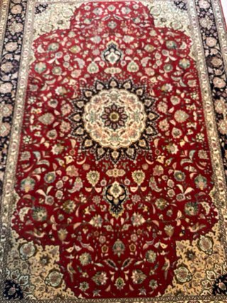 Alfombra Tabriz Irán 3.00 x 1.97 Lana