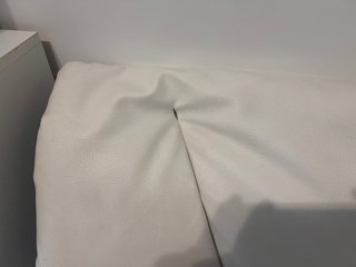 Sofás de piel sintetica (total 5 plazas)