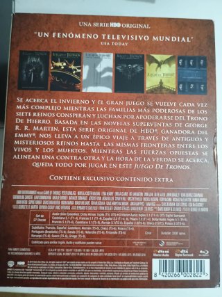 Colección Juego de Tronos Blu-ray Temp 1-6