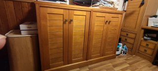Escritorio juvenil madera beige