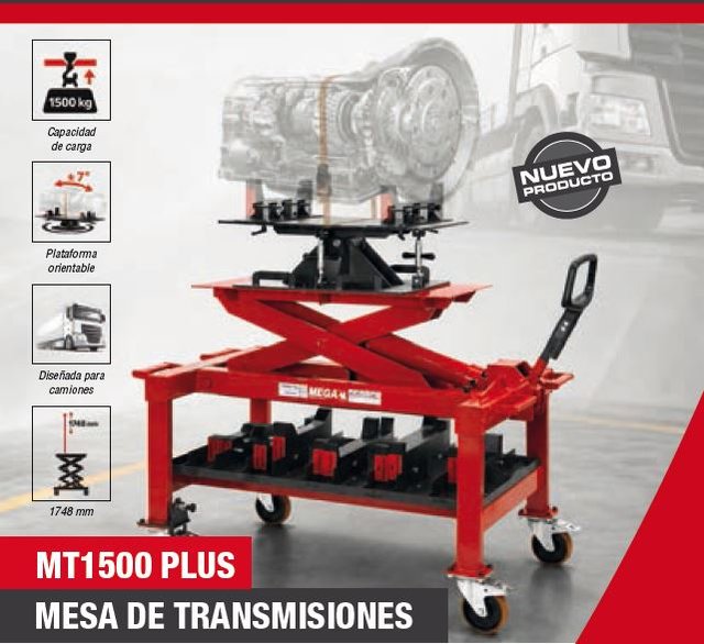 Mesa de transmisiones MEGA MT1500 PLUS.