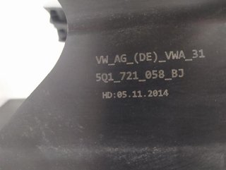 Pedal volkswagen 282872 5q1721058 golf vii edition