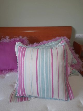 Set di biancheria da letto floreale e rosa
